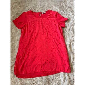 De Collection Women’s Top Size Small Red
